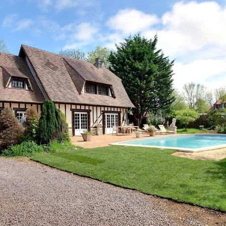 Superbe Maison Normande Avec Piscine A 3 Minutes De La Mer Auberville Eksteriør bilde